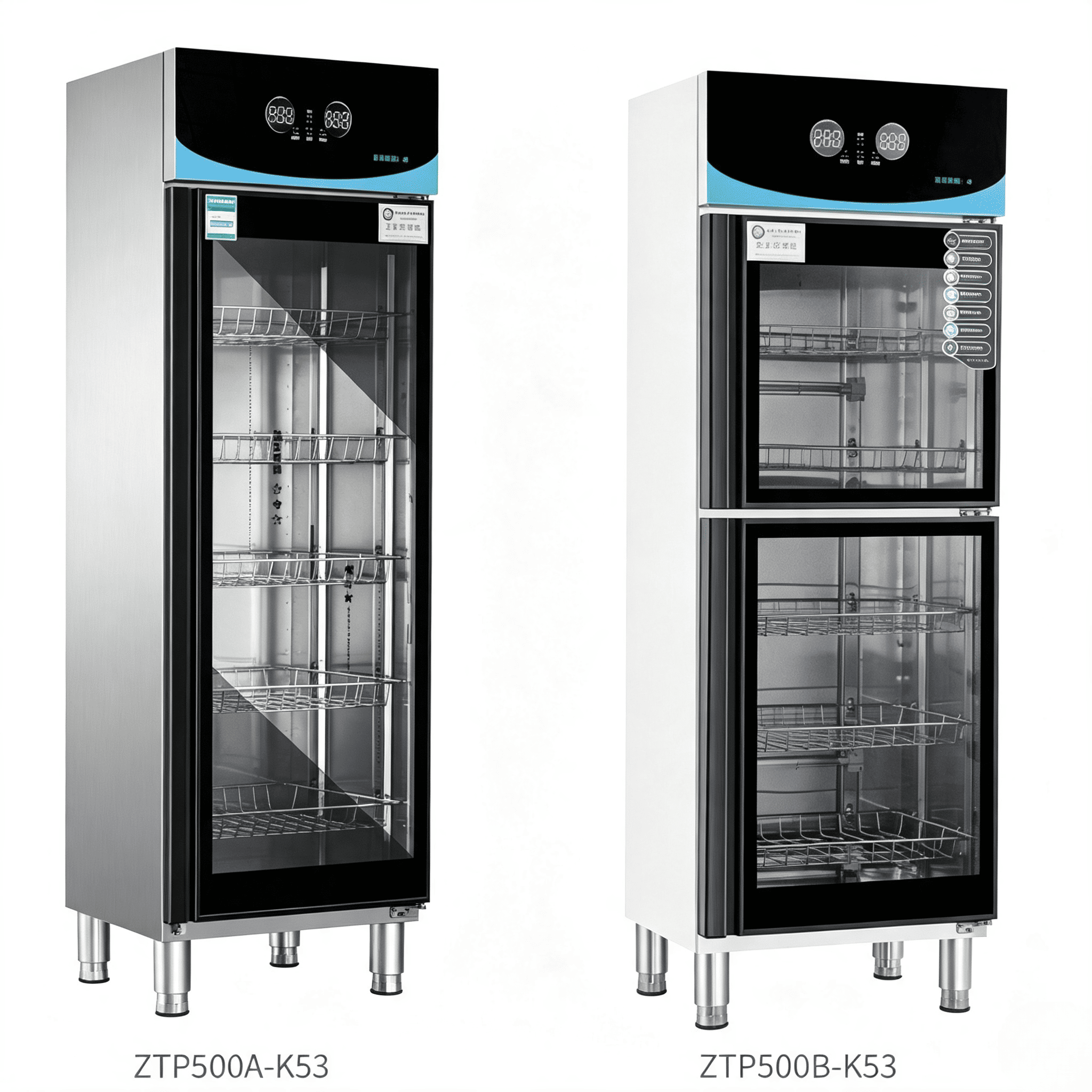 500A-K53 touch screen medium temperature disinfection cabinet
